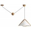 Подвесной светильник Umbra FR5554CL-01T белый конус Freya