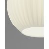 Стеклянный подвесной светильник Ivory V11316-1P форма шар белый