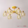 Потолочная люстра  CORF-B01 желтая ImperiumLoft