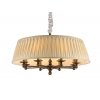 Подвесная люстра 31500 31508/C black brass бежевая конус Newport