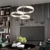Хрустальный подвесной светильник Vekia 5015/36L круглый прозрачный Odeon Light