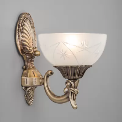 Бра 60006 60006/1 античная бронза Eurosvet белое