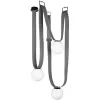 Стеклянный подвесной светильник Picot 10240/3 форма шар белый Loft It