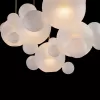 Стеклянный подвесной светильник Bolle 2030-S5 белый форма шар Loft It