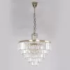 Хрустальный подвесной светильник 31100 31114/S gold прозрачный Newport Хрустальный подвесной светильник 31100 31114/S gold прозрачный Newport