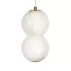Подвесной светильник Beads 10530/2P форма шар бежевый Loft It