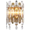 Хрустальный настенный светильник Legacy 2158/05/02W прозрачный Stilfort