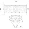 Уличный консольный светильник Галеон 31 CB-C0324041 прозрачный