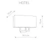 Бра Hotel 9304 серое Nowodvorski