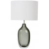 Интерьерная настольная лампа Crystal Table Lamp BRTL3199 белый цилиндр DeLight Collection