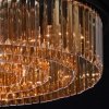 Хрустальная подвесная люстра Гослар 498015010 коричневая MW-Light