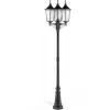Стеклянный наземный фонарь ALBORG L 79709LB Bl прозрачный Oasis Light