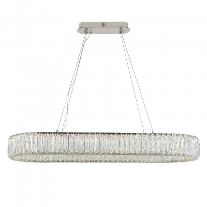 Хрустальный подвесной светильник 8240 8240N/90 oval прозрачный Newport Хрустальный подвесной светильник 8240 8240N/90 oval прозрачный Newport