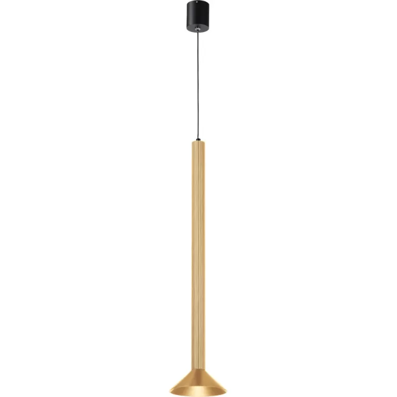 Подвесной светильник  737021 конус цвет золото Lightstar Подвесной светильник  737021 конус цвет золото Lightstar