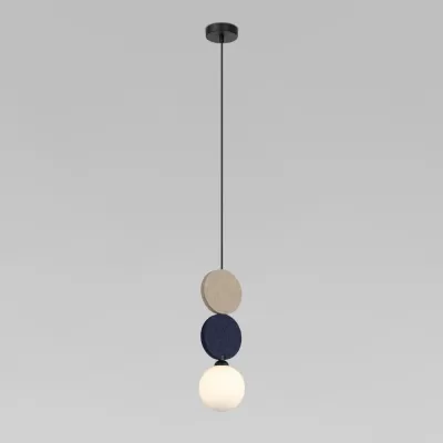 Подвесной светильник Olaf 40074/1 синий Eurosvet