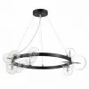 Стеклянная подвесная люстра Necton SL1165.403.15 форма шар прозрачная ST Luce