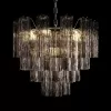 Стеклянная подвесная люстра Murano 10580/600 Smoke Loft It