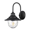 Стеклянный настенный фонарь уличный Kalpi 4836/1W прозрачный Odeon Light