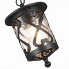 Стеклянный уличный светильник подвесной Lorne SL085.403.01 прозрачный цилиндр ST Luce