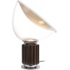 Стеклянный интерьерная настольная лампа Taccia 10294/S Brown белый Loft It