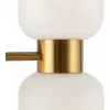 Стеклянное бра Savia FR5203WL-02BS белое Freya