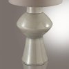 Интерьерная настольная лампа Segi 8129/1Т серый цилиндр Lumion