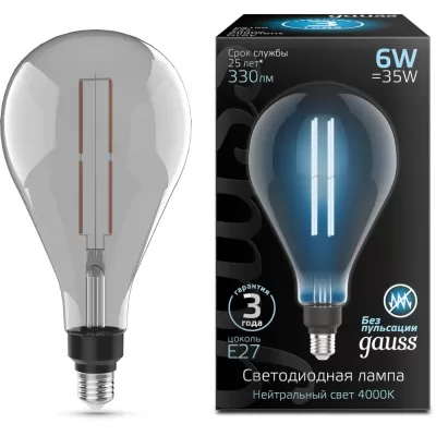 Лампочка светодиодная филаментная  179802205 Gauss