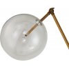 Стеклянный торшер Globe Mobile KG0965F-3 brass форма шар прозрачный DeLight Collection