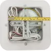 Потолочная люстра Spektr LED LAMPS 81421 белая Natali Kovaltseva