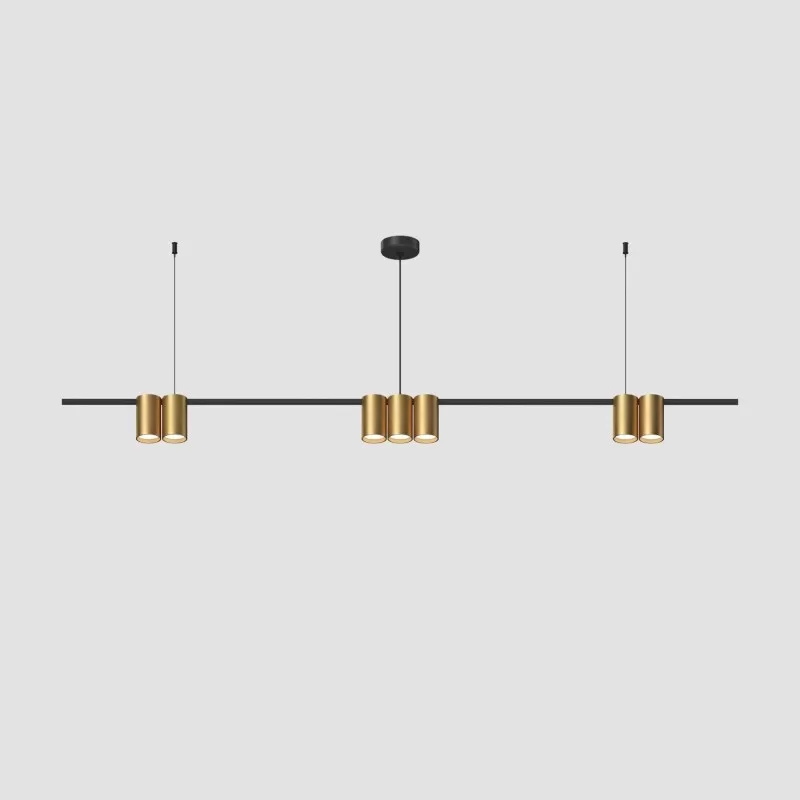 Подвесной светильник Orbit DK4063-BK+SG цвет золото цилиндр Denkirs Подвесной светильник Orbit DK4063-BK+SG цвет золото цилиндр Denkirs