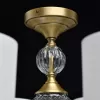 Подвесная люстра Оделия 619011408 цилиндр белая Chiaro