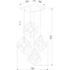 Подвесной светильник Alambre 2778 Alambre черный TK Lighting