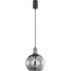 Стеклянный подвесной светильник Dubbel 4355-1P форма шар F-Promo