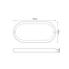 Настенно-потолочный светильник  ULW-Q226 12W/4000К IP65 WHITE белый Volpe