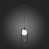 Стеклянный подвесной светильник Circono SL1201.403.01 форма шар прозрачный ST Luce