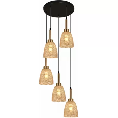 Подвесной светильник  09011-0.9-05 AMBER