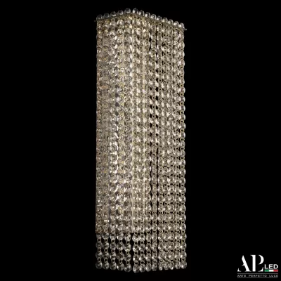 Бра Sicilia SH500.B1.16-45.A.Gd.3000 APL LED прозрачное
