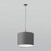 Подвесной светильник Deva 4109 Deva Graphite серый цилиндр TK Lighting