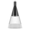Стеклянный подвесной светильник Cone 757017 конус белый Lightstar