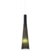 Стеклянный подвесной светильник  LDP 7227 BK черный Lumina Deco