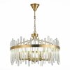 Стеклянная подвесная люстра Tellurio SL1167.303.08 прозрачная ST Luce