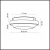 Настенно-потолочный светильник Tavoy 2760/1C Odeon Light