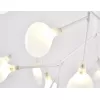Стеклянная потолочная люстра Traditional TR3018 белая Ambrella