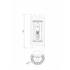 Настенный светильник Coliseo MOD136WL-01BS желтый Maytoni