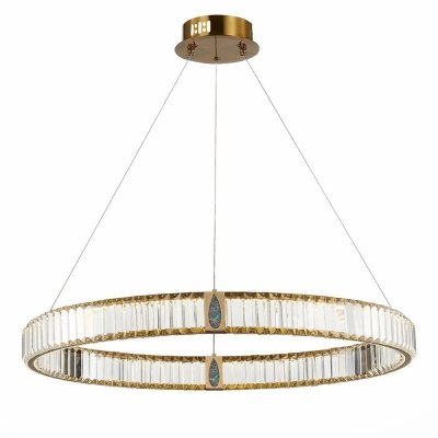 Подвесная люстра D8016 D8016P/R/D800 gold/clear DeLight Collection
