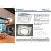 Стеклянный точечный светильник  40521 прозрачный Feron