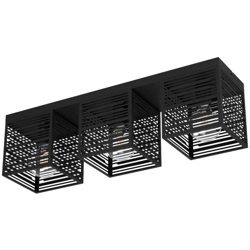 Потолочный светильник PIEDRITAS 900357 черный Eglo Потолочный светильник PIEDRITAS 900357 черный Eglo