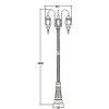 Стеклянный наземный фонарь AMERICA S 83409SB 10 down Bl прозрачный Oasis Light