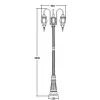 Стеклянный наземный фонарь AMERICA S 83409SB 10 down Bl прозрачный Oasis Light Стеклянный наземный фонарь AMERICA S 83409SB 10 down Bl прозрачный Oasis Light