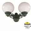 Настенный фонарь уличный GLOBE 250 G25.141.000.VYF1R форма шар белый Fumagalli